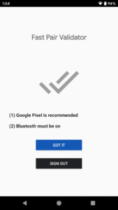 Fast Pair Validator 3.0.749039057 screenshot 2