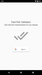 Fast Pair Validator 3.0.758227495 screenshot 1