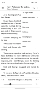 FBReader: Favorite Book Reader 3.8.13 screenshot 5