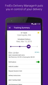 FedEx Mobile 9.23.1 screenshot 3
