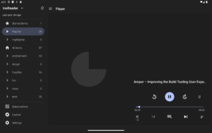 FeedMe (RSS Reader | Podcast) 4.5.4 screenshot 16