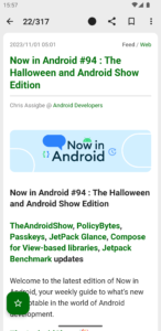 FeedMe (RSS Reader | Podcast) 4.5.4 screenshot 5