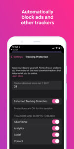 Firefox Focus: No Fuss Browser 140.0 screenshot 3