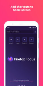 Firefox Focus: No Fuss Browser 140.0 screenshot 5