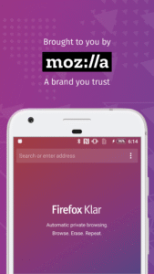 Firefox Klar: No Fuss Browser 140.0 screenshot 3