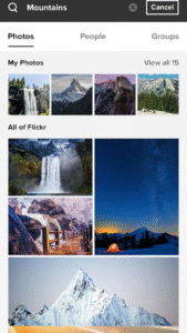Flickr 4.17.51 screenshot 2