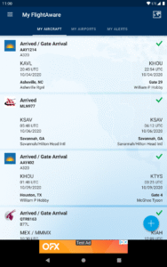 FlightAware Flight Tracker 5.2.137 screenshot 8