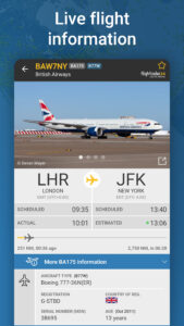 Flightradar24 Flight Tracker 10.9.0 screenshot 4