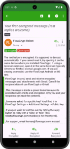 FlowCrypt Encrypted Email 1.6.4 screenshot 5