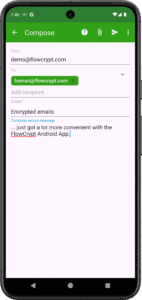 FlowCrypt Encrypted Email 1.6.4 screenshot 6