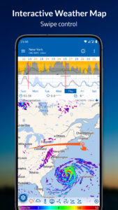 Flowx: Weather Map Forecast 4.080 screenshot 1