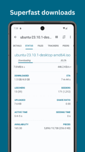 Flud - Torrent Downloader 1.11.6.7 screenshot 2
