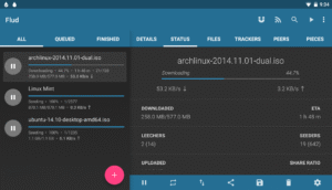 Flud - Torrent Downloader 1.11.6.7 screenshot 9