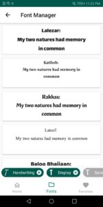 Font Manager for Huawei/Honor (Huawei AppGallery version) 3.0.0.release screenshot 1