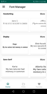 Font Manager for Huawei/Honor (Huawei AppGallery version) 3.0.0.release screenshot 2