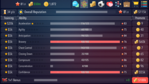 Football Superstar 2 1.0.33 screenshot 3