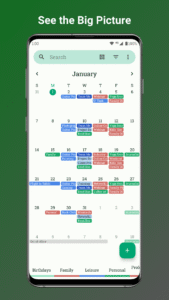 Fossify Calendar 1.3.0 screenshot 1