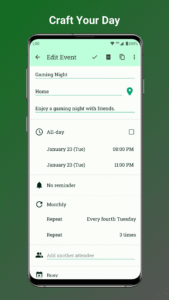 Fossify Calendar 1.3.0 screenshot 5