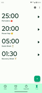 Fossify Clock Beta 1.2.0 screenshot 3