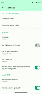 Fossify Clock Beta 1.2.0 screenshot 5