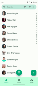 Fossify Contacts 1.2.5 screenshot 1