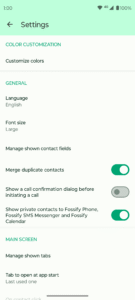 Fossify Contacts 1.2.5 screenshot 6