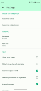 Fossify Notes Beta 1.2.0 screenshot 4