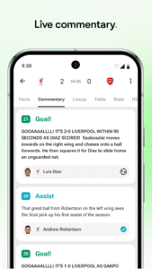 FotMob - Soccer Live Scores (Wear OS) 11.1 screenshot 8