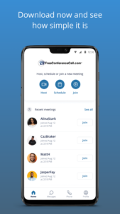 Free Conference Call 2.4.54.3 screenshot 4