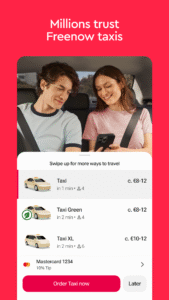 FREENOW by Lyft - taxi & more 13.3.0 screenshot 2
