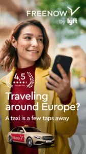 FREENOW by Lyft - taxi & more 12.107.1 screenshot 1