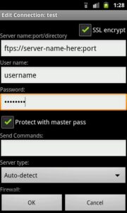 FTP Plugin for Total Commander screenshot 1