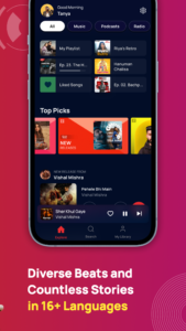 Gaana: Music App, MP3 Songs 8.51.0 screenshot 2