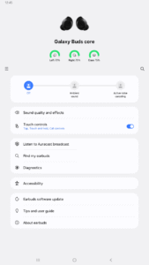 Galaxy Buds Core Manager 7.0.25051551 screenshot 4