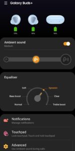 Galaxy Buds+ Manager screenshot 1