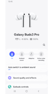 Galaxy Buds3 Pro Manager 8.0.25061651 screenshot 1