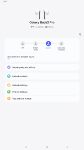 Galaxy Buds3 Pro Manager 8.0.25061651 screenshot 6