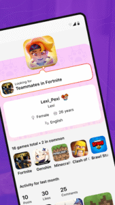 Gameram: Find gaming teammates 1.109.0 screenshot 2