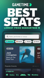Gametime - Last Minute Tickets 2025.17.0 screenshot 1