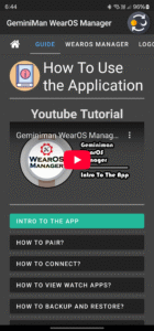 GeminiMan WearOS Manager 5.3.9 screenshot 2