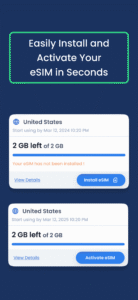 eSIM + Travel Data : GigSky 8.0.4 screenshot 11