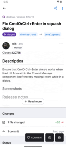 GitHub 1.203.0 screenshot 2