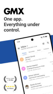 GMX - Mail & Cloud 8.7.1 screenshot 1