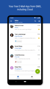 GMX - Mail & Cloud 8.8.0 screenshot 1