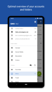 GMX - Mail & Cloud 8.8.0 screenshot 2