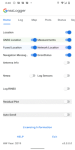 GnssLogger App v3.1.0.1 (120-640dpi) (Android v3.1.0.7 screenshot 1
