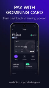 GoMining: Mining, Using BTC 38 (noarch) (nodpi) (Android 38 screenshot 3
