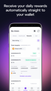 GoMining: Mining, Using BTC 45 (noarch) (120-640dpi) (Android 52 screenshot 5