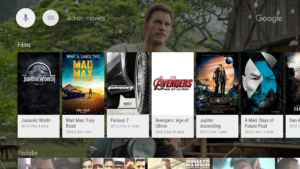Google app for Android TV 7.31.0+772553564.01 screenshot 2