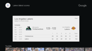 Google app for Android TV 7.31.0+772553564.01 screenshot 5